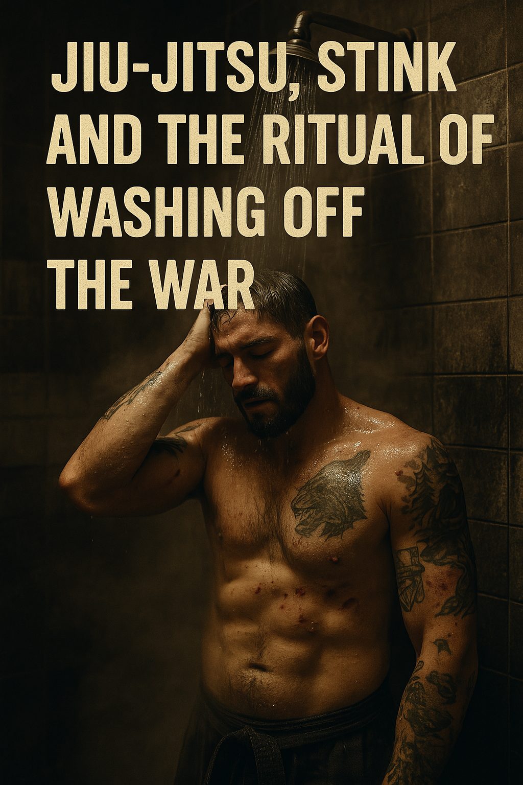Jiu-Jitsu, Stink, and the Ritual of Washing Off the War